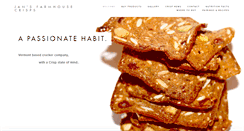 Desktop Screenshot of jansfarmhousecrisps.com